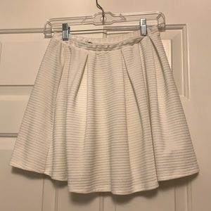 White skirt